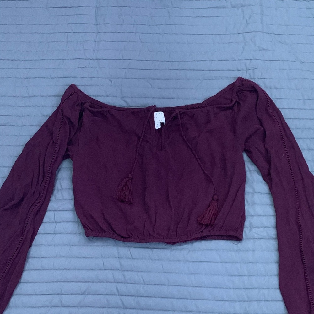 Kendall And Kylie Collection Off The Shoulder Top